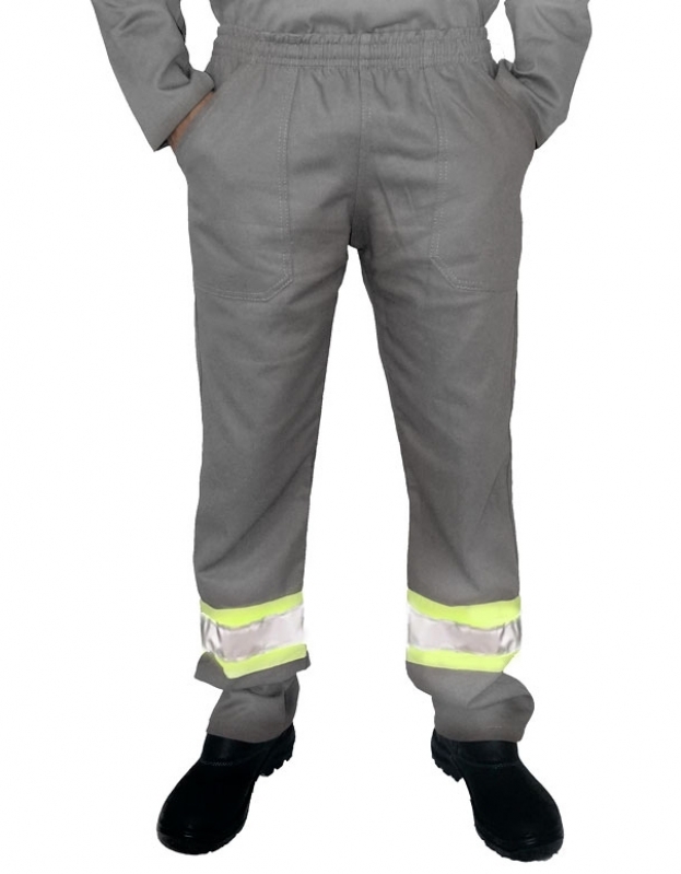 Calça de Brim Masculina Uniforme Valor Xambioá - Calça Oxford Uniforme