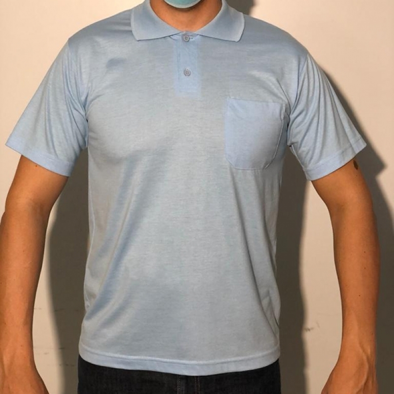 Camisetas Polo Malha Fria para Uniforme Estreito - Camiseta Branca Uniforme
