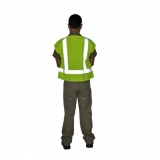 distribuidor de calça para uniforme com faixa refletiva Chapadinha