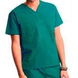 uniforme hospitalar verde Santa Rita