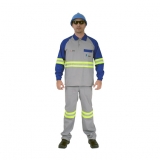 uniformes industriais com faixa refletiva São João do Paraíso